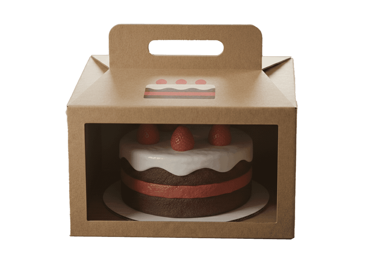 علب الكيك و الحلويات