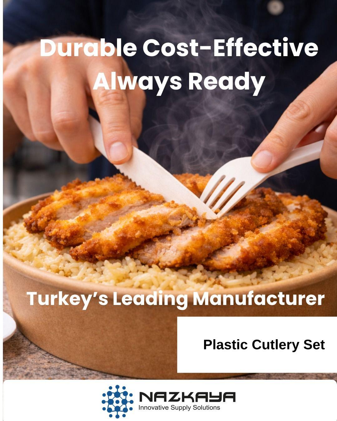 Plastik Tek Kullanımlık Çatal Bıçak Kaşık (PS ve PP)